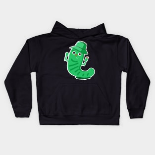 very hungry caterpillar Kids Hoodie